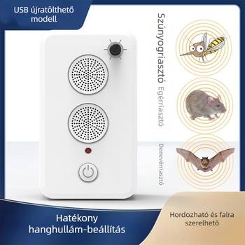 Kényelmes hordozható kültéri ultrahangos szúnyogriasztó, babaszoba számára, USB töltés