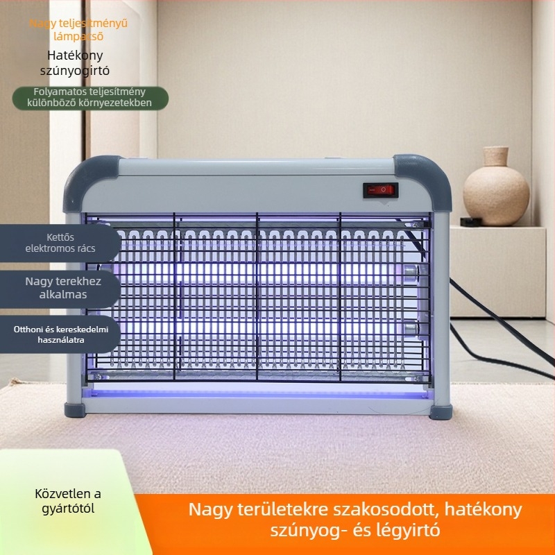Bocheng szúnyogirtó lámpa kültéren, újratölthető, teljesen automata UV-lámpa, hordozható