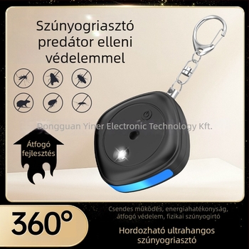 Multifunkcionális rovarriasztó és szúnyogírtó, F888 modell, négyzetes forma, 5V, 65 Hz