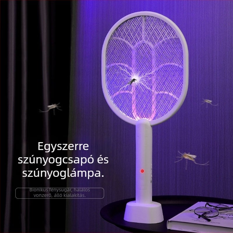 Otthoni kétfunkciós elektromos szúnyogcsapda, USB-töltés, beltéri halk működés