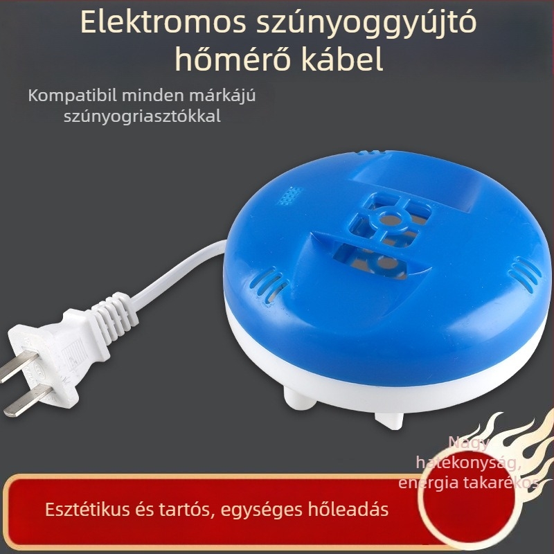 Beépíthető elektromos szúnyogriasztó fűtőberendezés szilárd állapotú tablettákkal — WP20170073, enyhén mérgező