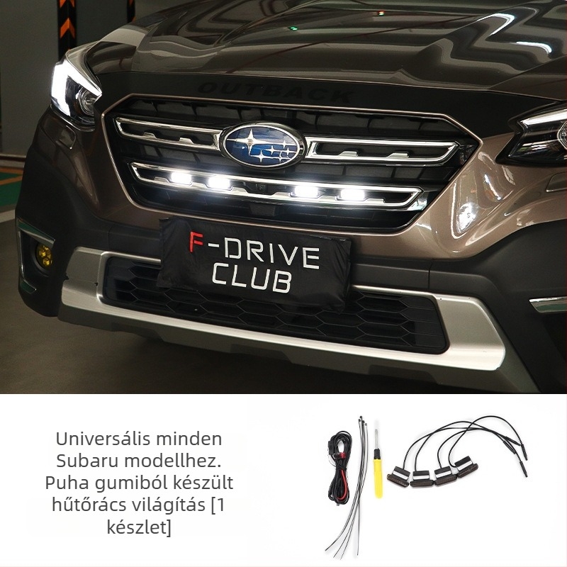 Subaru középső grille DRL LED ház, 12V, 10W, védettség szint 3, élettartam 10000 óra