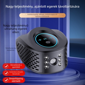 Ultrahangos kártevőriasztó rovarok és egerek számára | Modell D218, 220V, 25–65 kHz, ≤3W, ABS ház
