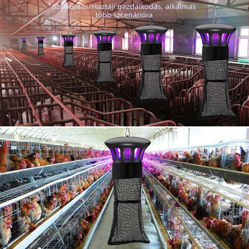Fotokatalitikus szúnyoglámpa - ML-138, kültéri használatra, 51–100 m²-es területre, fényhullám alapú irányítás, márka Mesilon/Meixin Dragon, 2020-ben piacra került
