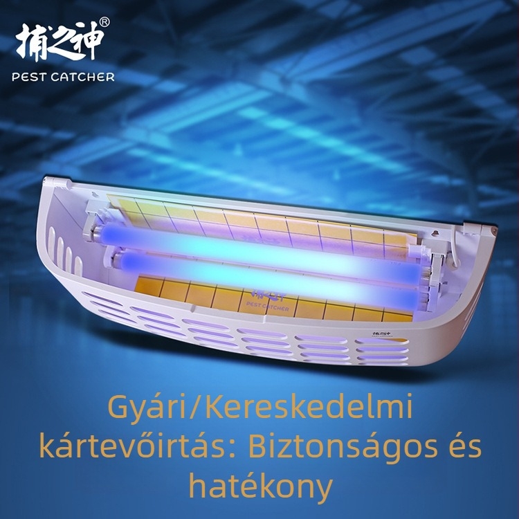 T8 UV rovarirtó lámpa, 15W, egyenes cső