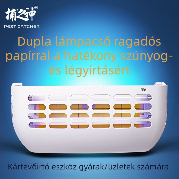 T8 UV rovarirtó lámpa, 15W, egyenes cső