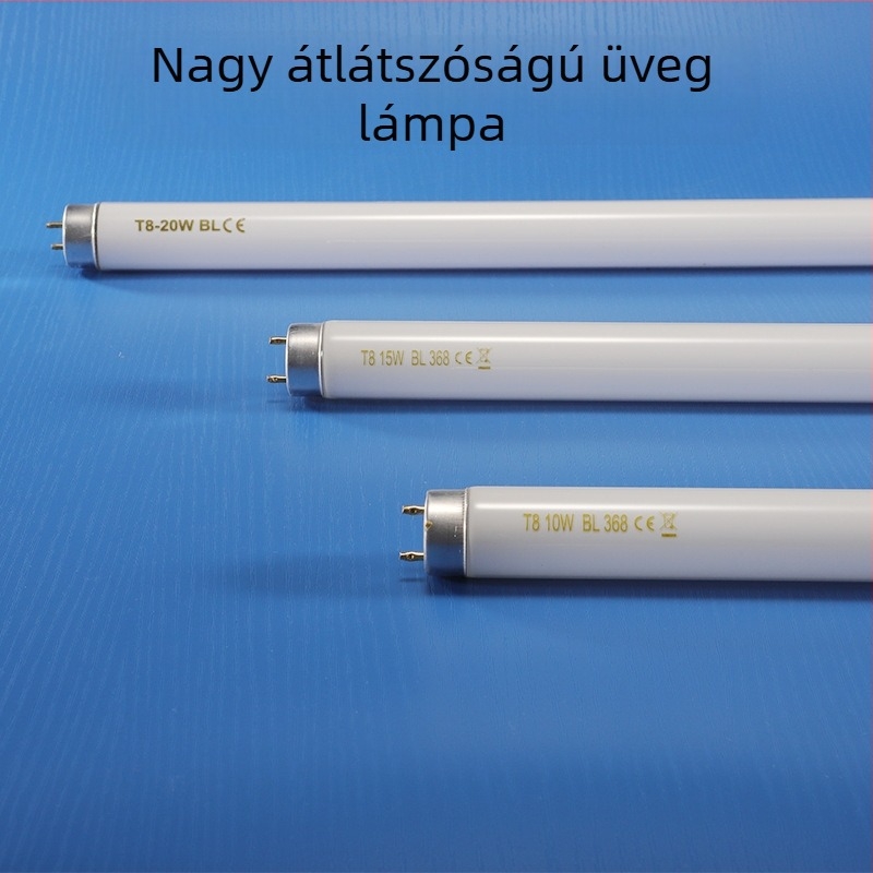 T8 UV ragasztócsapda szúnyoglámpa cső, 10W 15W 20W