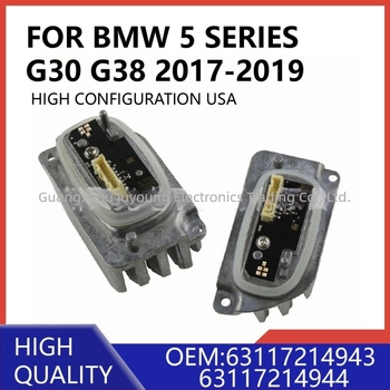BMW 5 Series G30/G38 nappali menetfény LED fényforrás modul, alumínium ötvözet, 12V, 35W, LED forrás, cikkszámok 63117214943 63117214944