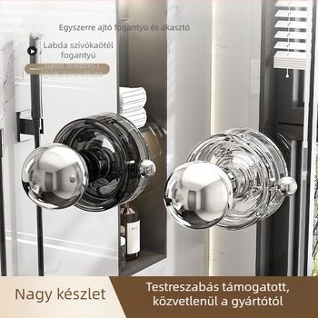Hongquan F45 szívócsésze ajtófogantyú, műanyag, modern egyszerű stílus, könnyű luxus