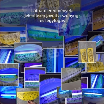 Új 2025 szúnyogirtó lámpa, légyfogó éttermeknek és szállodáknak, beltéri használatra, falra szerelhető