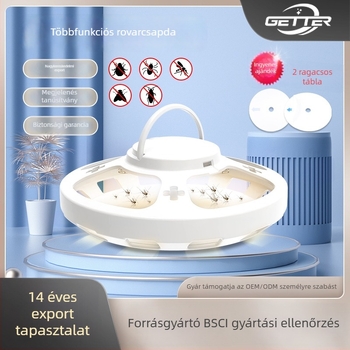 LED rovarfogó lámpa, modell 9109, 3W, 5V, CE tanúsított