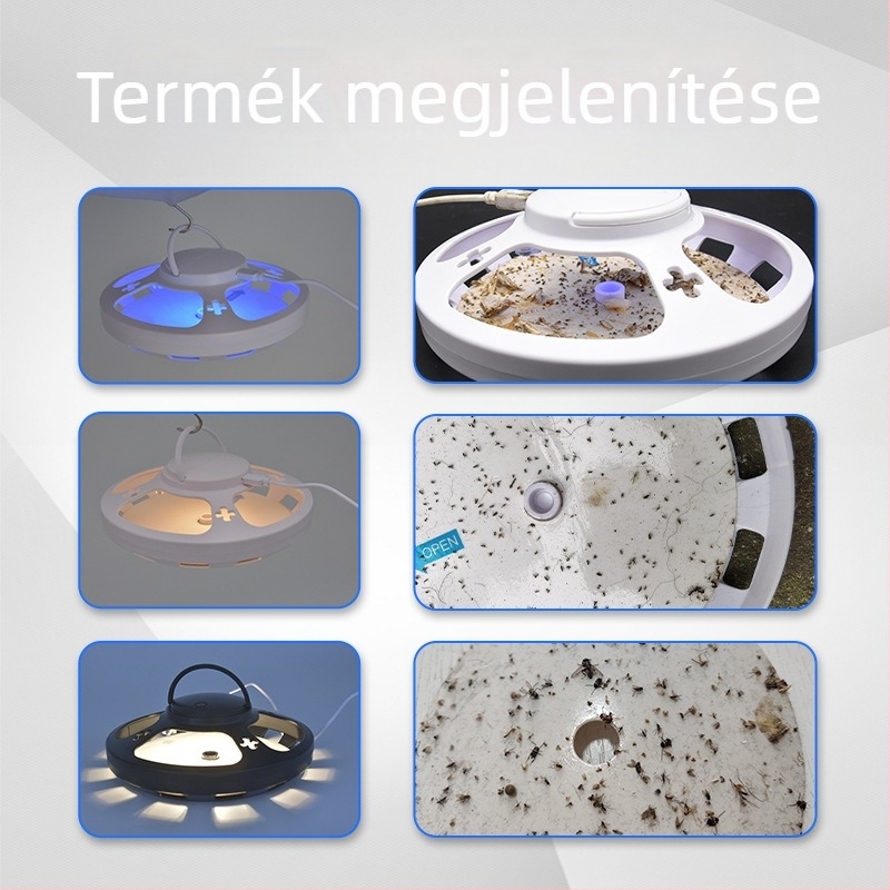 LED rovarfogó lámpa, modell 9109, 3W, 5V, CE tanúsított