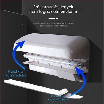Fali szerelésű ragadós légycsapó lámpa – LED világítás, nem mérgező, akkumulátor nélküli