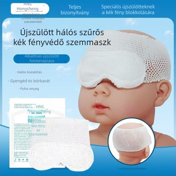 Yongsheng Újszülött védő szemmaszk, pamut anyag, egyszer használatos