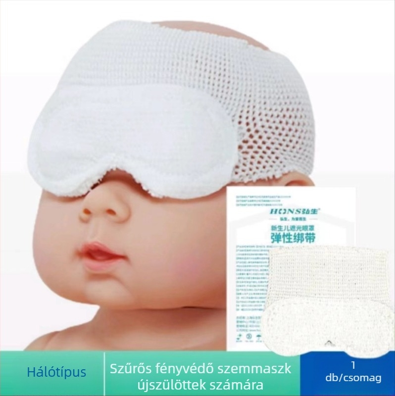 Yongsheng Újszülött védő szemmaszk, pamut anyag, egyszer használatos