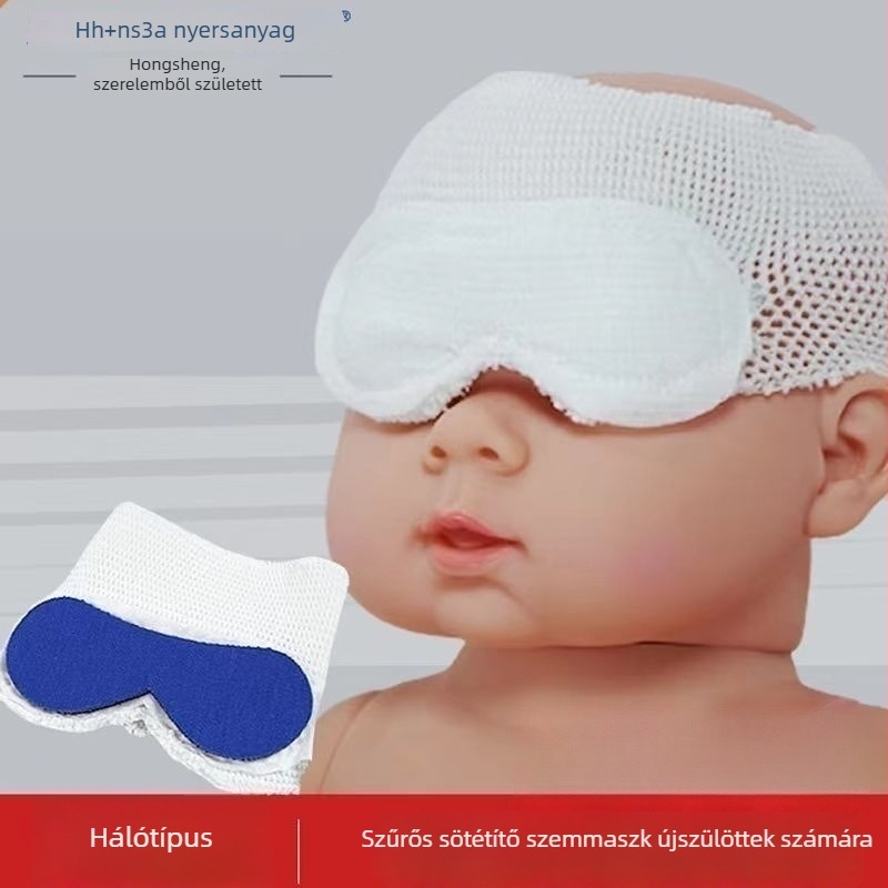 Yongsheng Újszülött védő szemmaszk, pamut anyag, egyszer használatos