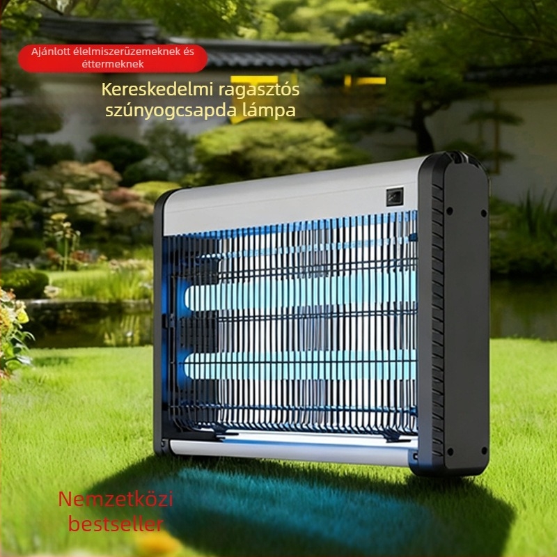 Elektromos szúnyogirtó lámpa | Dragon sword Chlj-20d | 101–150 m²-es területhez | beltéri, teljesen automata működés | megsemmisítési módszer: fény-csapda és elektromos sokk