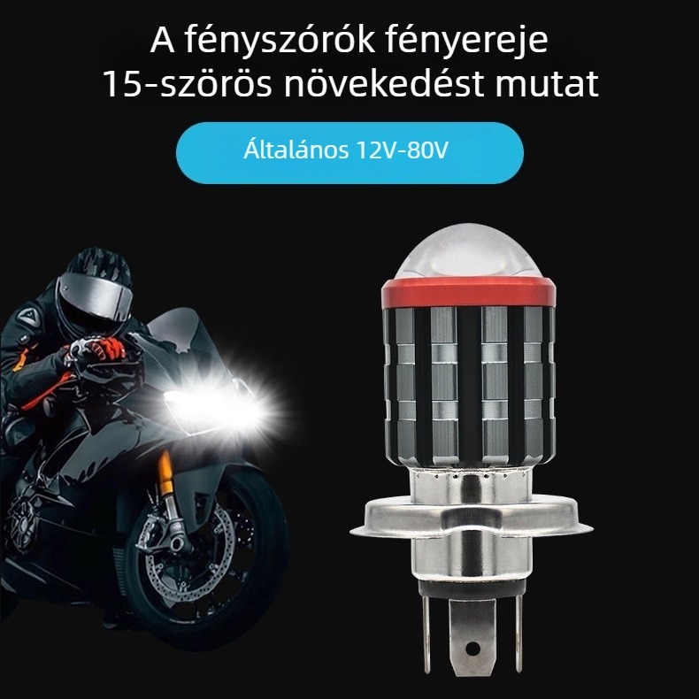 Kaiguangdi LED első lámpa elektromos motorkerékpárhoz, integrált távoli és közel világítással
