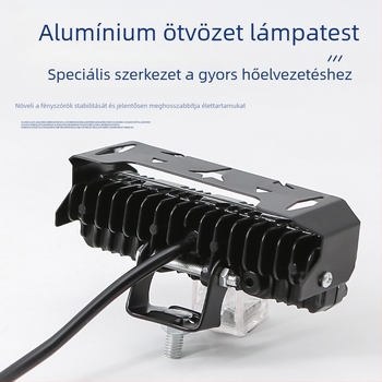 LED spotlámpa elektromos járművekhez – motorkerékpár és háromkerekű, ABS ház, 12-36V, 50 000 órás élettartam, Cikkszám A01