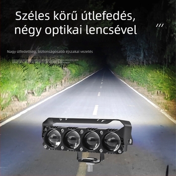 LED spotlámpa elektromos járművekhez – motorkerékpár és háromkerekű, ABS ház, 12-36V, 50 000 órás élettartam, Cikkszám A01