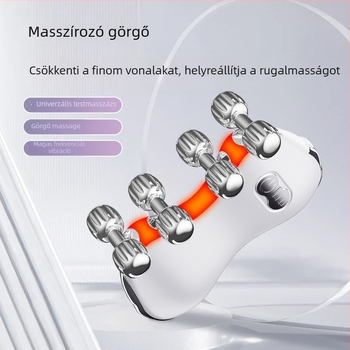 MeBocare 3D Roller Masszírozó ráncfelvarrásra és bőrfeszesítésre, beépített 500–800 mAh akkumulátor, IPX3 vízálló