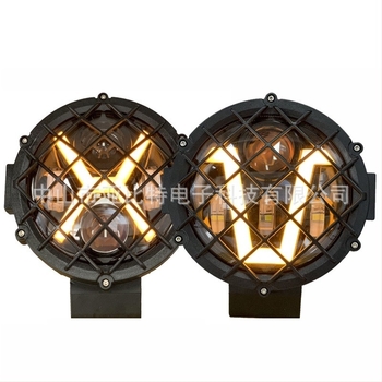 LED fényszóró autóhoz és motorkerékpárhoz, 40W, 4000lm, IP67, 12-80V, alumínium ház