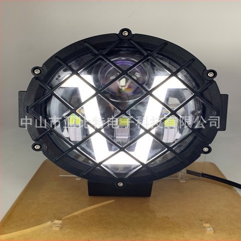 LED fényszóró autóhoz és motorkerékpárhoz, 40W, 4000lm, IP67, 12-80V, alumínium ház