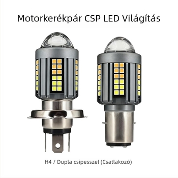 H4 BA20D LED autófényszóró 12V IP68 1200 lm