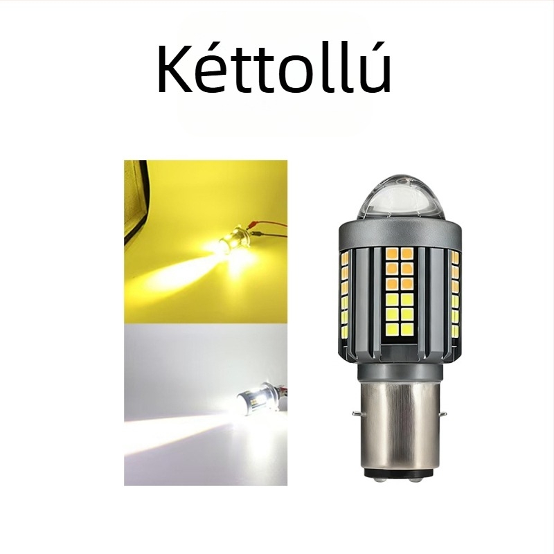 H4 BA20D LED autófényszóró 12V IP68 1200 lm
