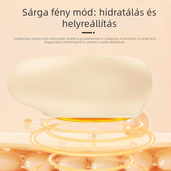 Melegedő jade arcmasszírozó mikroárammal és LED fényterápiával otthoni használatra, hordozható, IPX-6 vízálló, hálózati áramellátás
