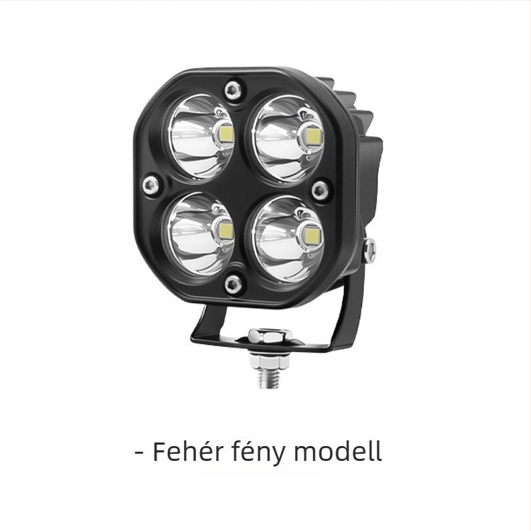 Autó LED reflektorok off-road járművekhez — alumínium szerkezet, 2000 lm, 18 W, 12-85 V