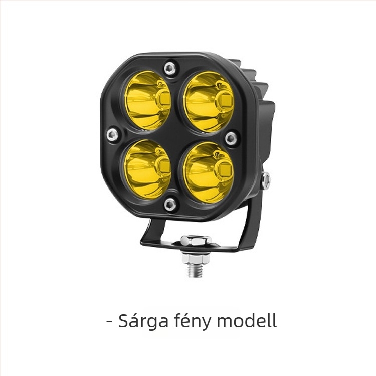 Autó LED reflektorok off-road járművekhez — alumínium szerkezet, 2000 lm, 18 W, 12-85 V