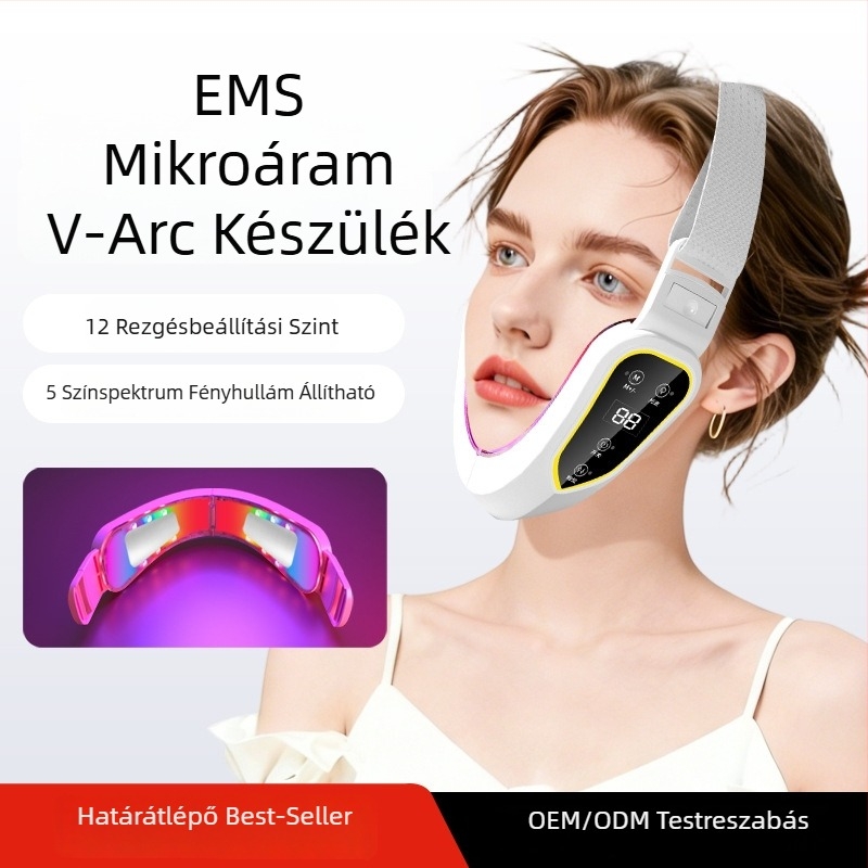 EMS mikroáram technológiájú többfunkciós arckészülék, V-arc liftinghoz, V-arc eszköz, modellek: V80 és v80s