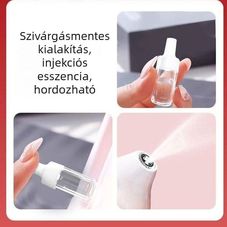 Hidratáló szépségápoló készülék, hordozható (1000–1200 mAh akkumulátor, IPX0, Otthoni használat)