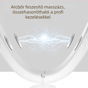 HY51 Mikroáramú V-arc készülék vibrációs arcmasszázzal, ABS ház, CE ROHS tanúsítvány