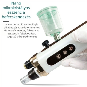 Guangmei Hidratáló és Fényesítő Arckészülék, Hordozható, IPX8 Vízálló, Beépített 800-1000 mAh Akkumulátor
