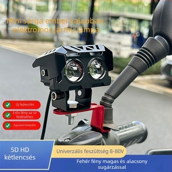 Elektromos jármű reflektor, ultra-fényes LED, motorkerékpár fényszóró, külső utcai világítás