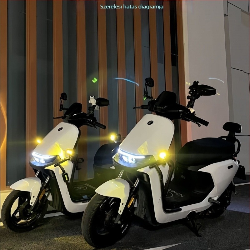 Elektromos jármű reflektor, ultra-fényes LED, motorkerékpár fényszóró, külső utcai világítás