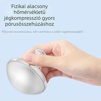 Jégkompressziós arc kozmetikai eszköz – hordozható, otthoni használatra, IPX-3 vízállóság, beépített elem nélküli