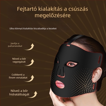 Szépségmaszk forró kompressziós üzemmóddal, akné és világos foltok eltávolítására, három fokozatú, modell M09