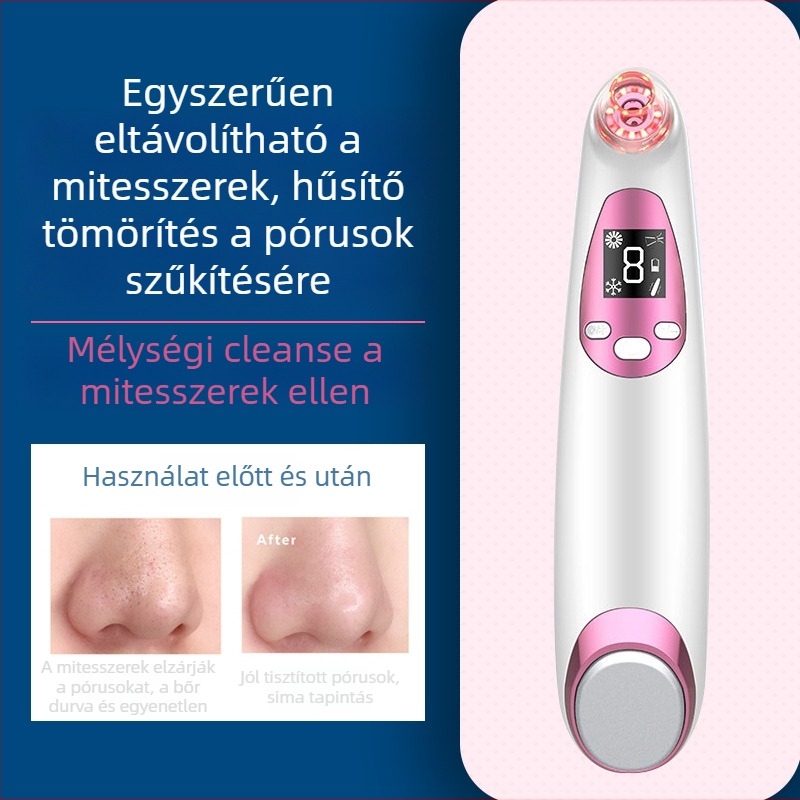 Dicai Ultrahangos arctisztító készülék, MRY21010 — miteszerek felszívása, ABS ház