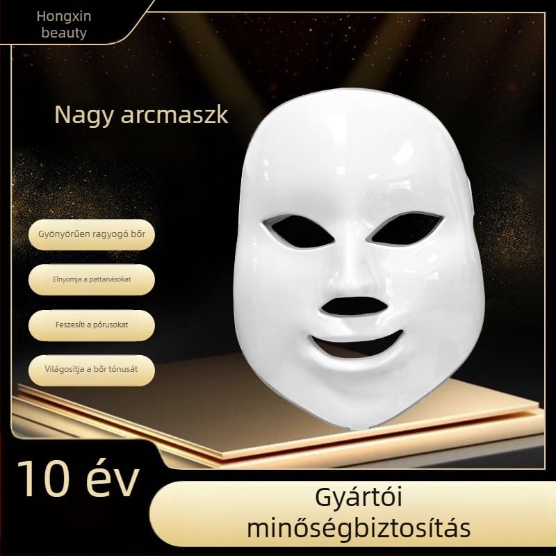 Otthoni LED arcbőr-készülék teljes arcmaszkkal, fotonos bőrszépítés