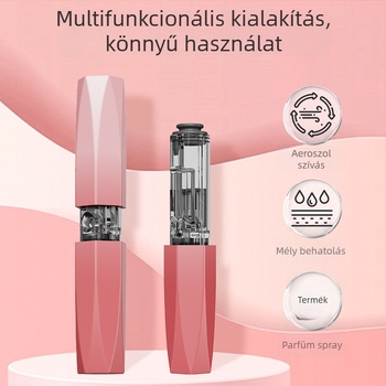 Kézben tartható nano-hidratáló eszköz beépített akkumulátorral, hideg permet, egysebességes, legfeljebb 10 másodperces köd, 300–500 mAh