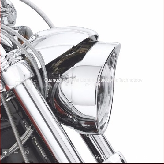 Harley-Davidson fényszóróhoz fém burkolat – védőfedél és szerelő konzol (Anyag: Fém; Márka: Diwei Lighting Electronic Technology Co., Ltd.; Modell: Motorcycle; Engedélyezett magánmárkák: Igen)
