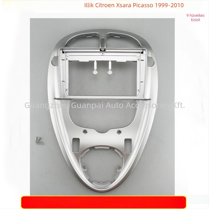 Citroën Xsara Picasso (1999–2010) központi navigációs keret Androidos nagy képernyővel - Anyag: műanyag; Súly: 1000 g; Feszültség: 12 V; Márka: Peakness.