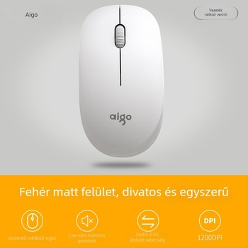 M20 vezeték nélküli egér, 2.4GHz USB, 1000dpi, 3 gomb, 10 m hatótávolság