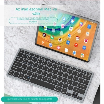 Vezeték nélküli billentyűzet és egér készlet, 100 gomb, Bluetooth és 2.4G kettős módú, plug-and-play, ergonómikus