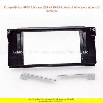 BMW Android navigációs átépítő keret – Kompatibilis E39, X5, 5-ös sorozat; Műanyag; Testreszabható; Modell Sleeve