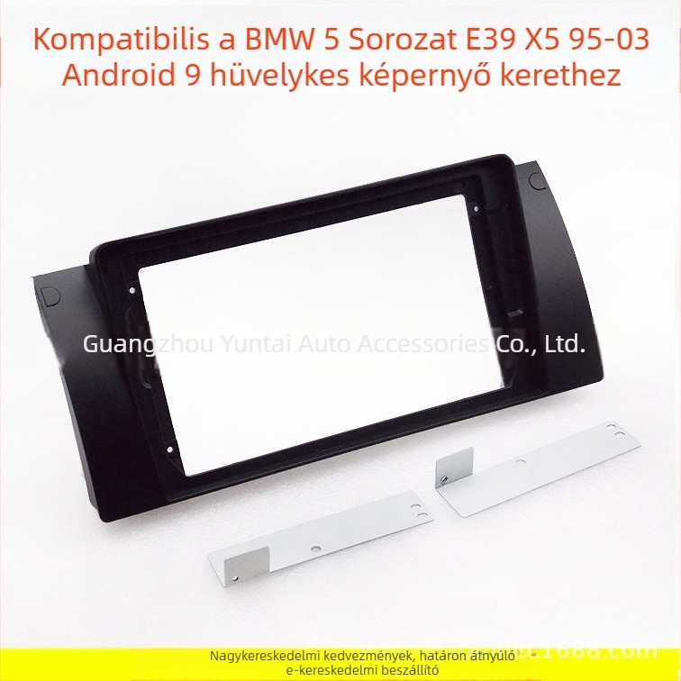BMW Android navigációs átépítő keret – Kompatibilis E39, X5, 5-ös sorozat; Műanyag; Testreszabható; Modell Sleeve