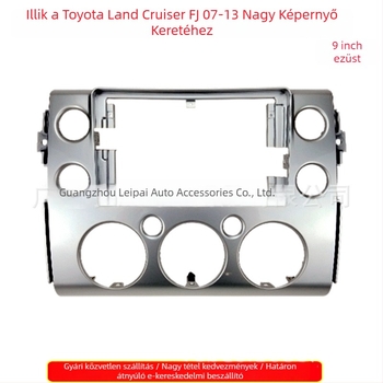 Toyota FJ Cruiser 2007+ hang- és navigációs módosító panel • ABS • 12V • 500 g